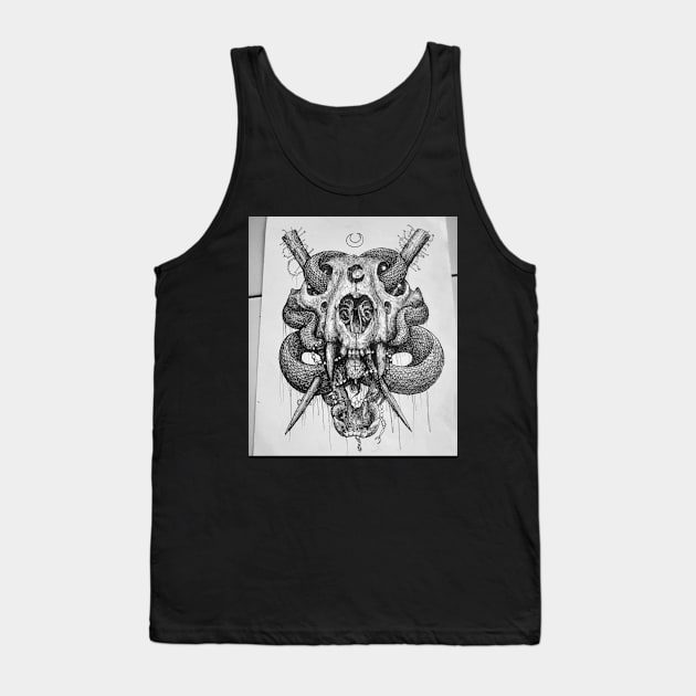 Ohknum Santarium Tank Top by Shadow Pen